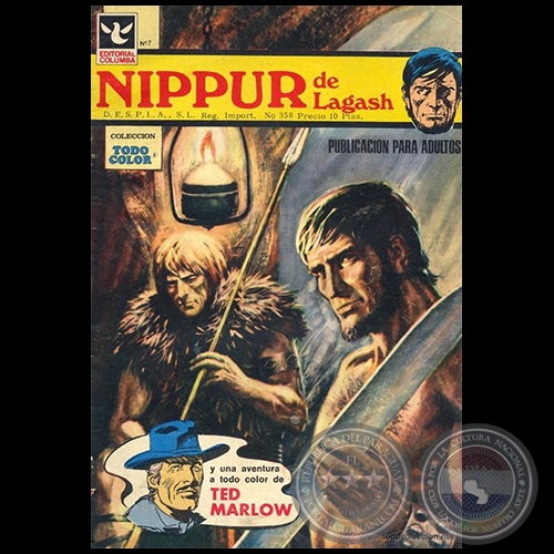 NIPPUR de Lagash N° 7 - Guionista: ROBIN WOOD